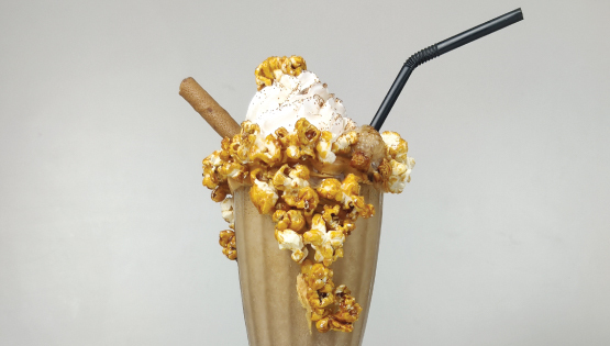 How to make Caramel Popcorn Espresso Frappe